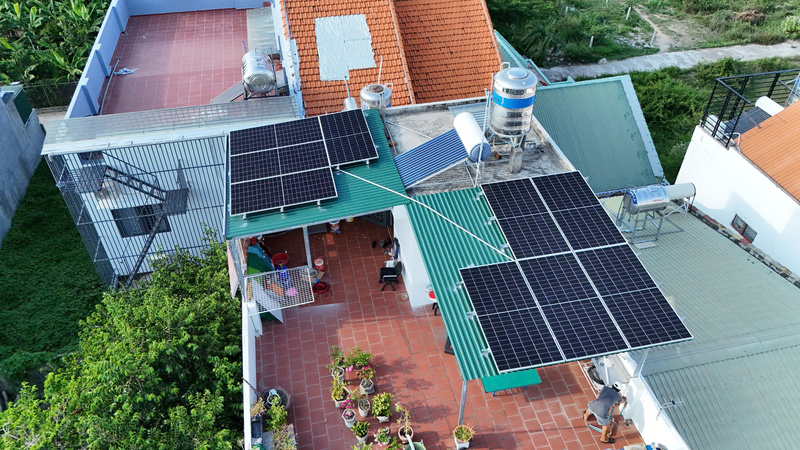 Hình ảnh thực tế - Quỳnh An Solar - Công Ty TNHH Xây Dựng Và Công Nghệ Quỳnh An